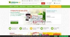 Desktop Screenshot of lekarna.cz