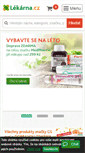 Mobile Screenshot of lekarna.cz